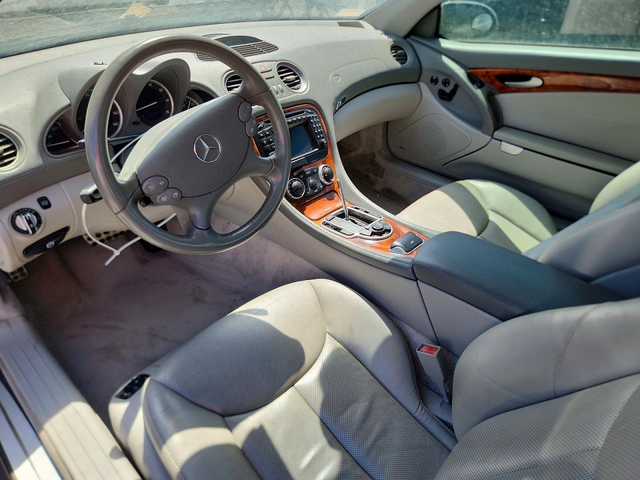 2003 Mercedes-benz Sl-class Серый vin: WDBSK75F43F007462