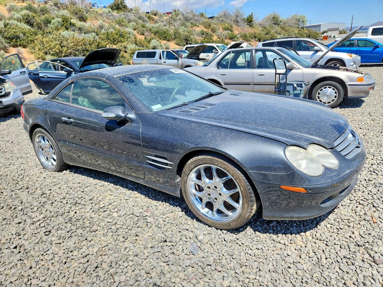 2003 Mercedes-benz Sl-class Серый vin: WDBSK75F43F007462
