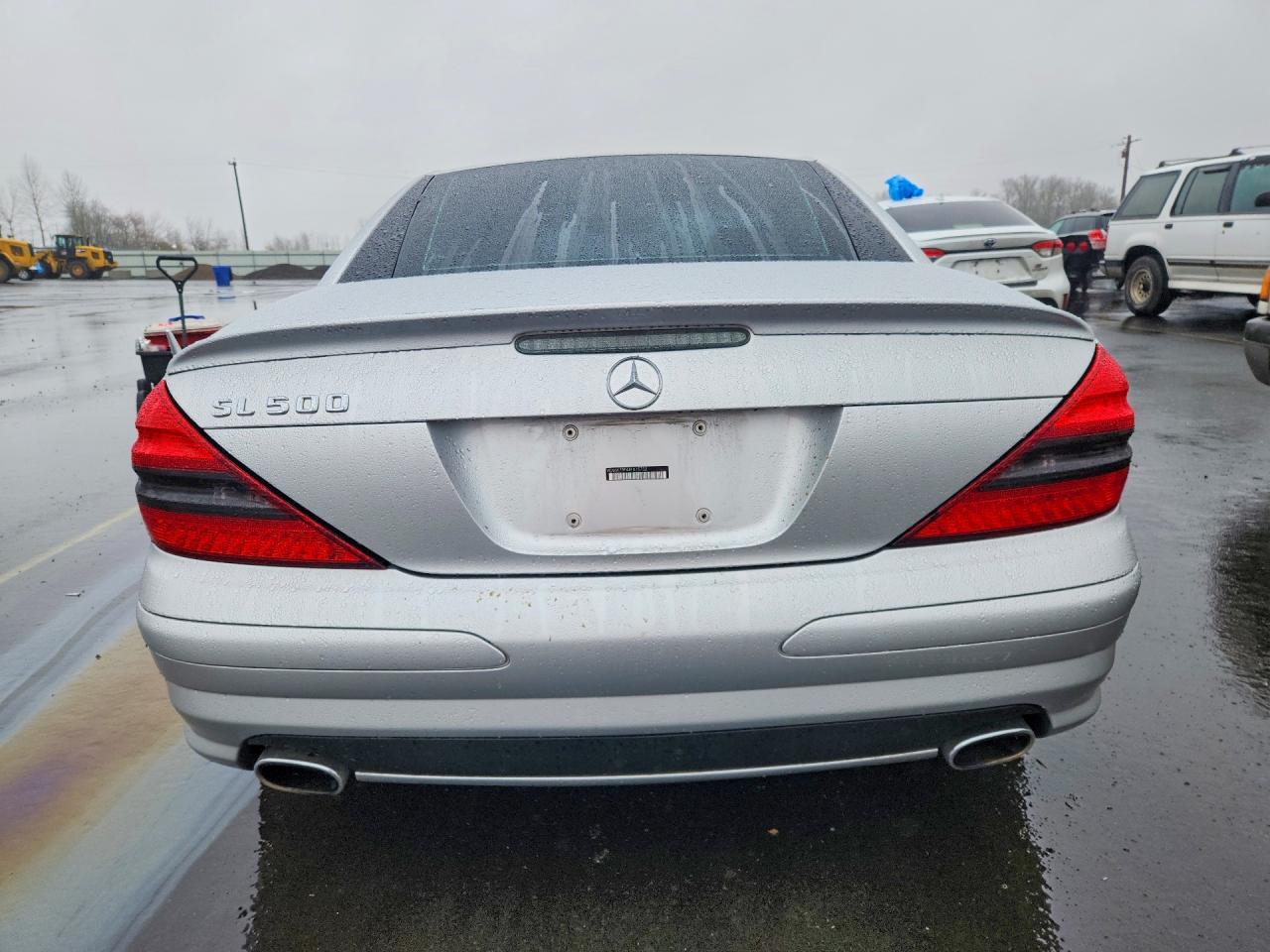 2004 Mercedes-benz Sl 500 Silver vin: WDBSK75F44F075732