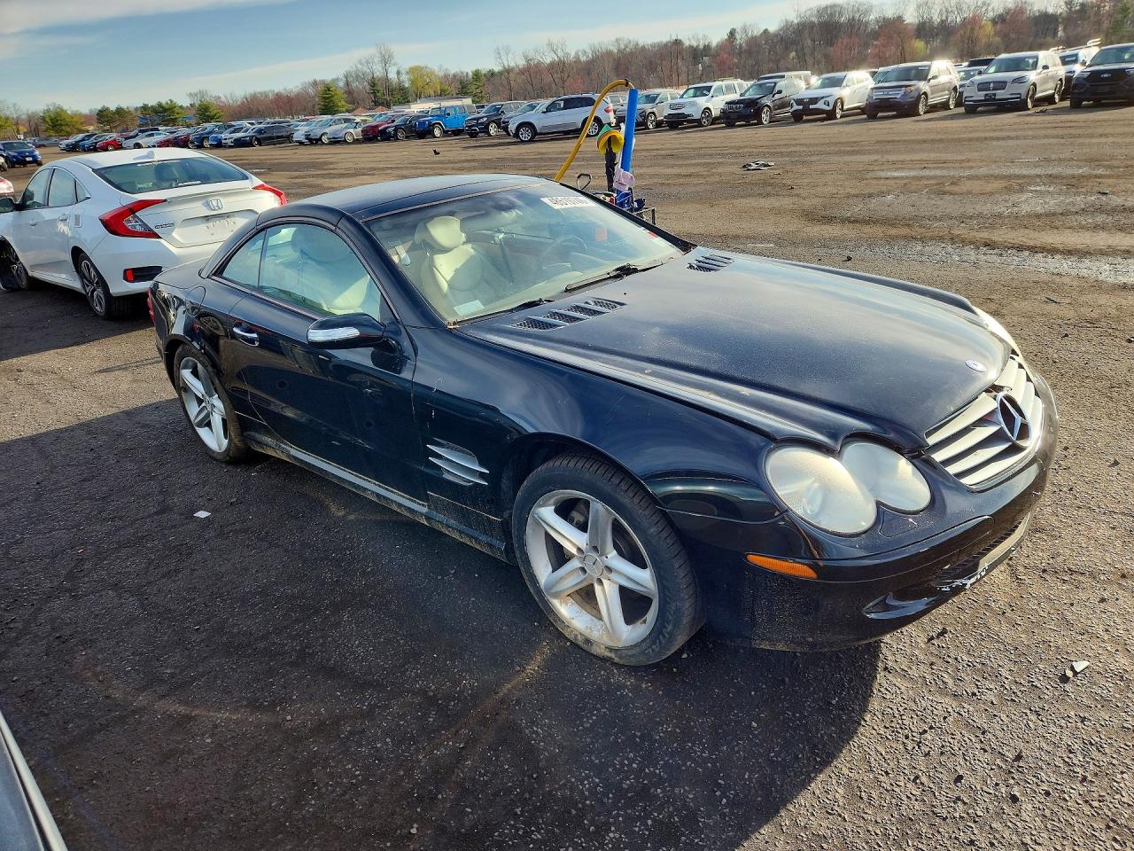 2004 Mercedes-benz Sl 500 Черный vin: WDBSK75F44F085807
