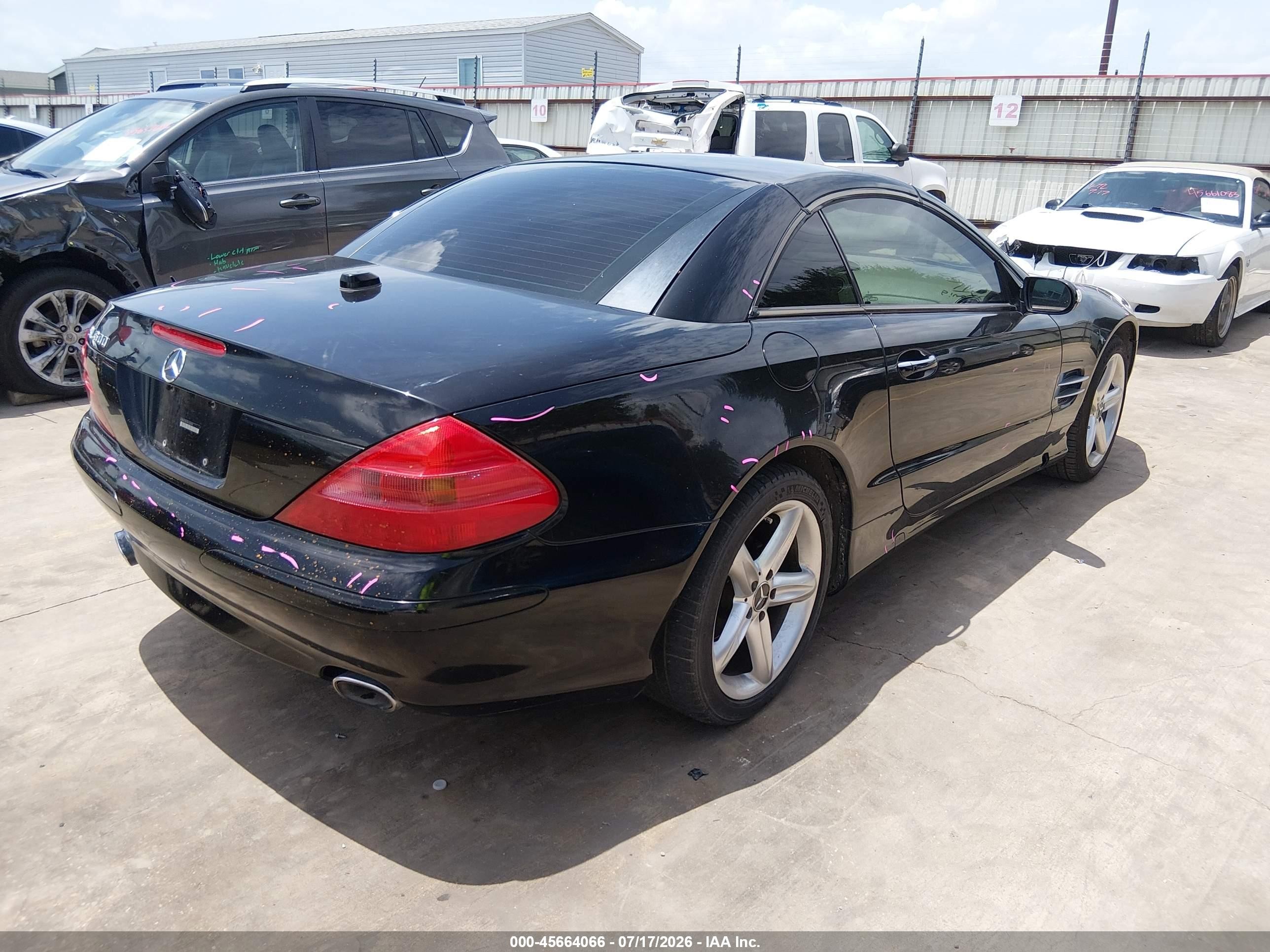 2005 Mercedes-benz Sl 500   Черный vin: WDBSK75F45F102025