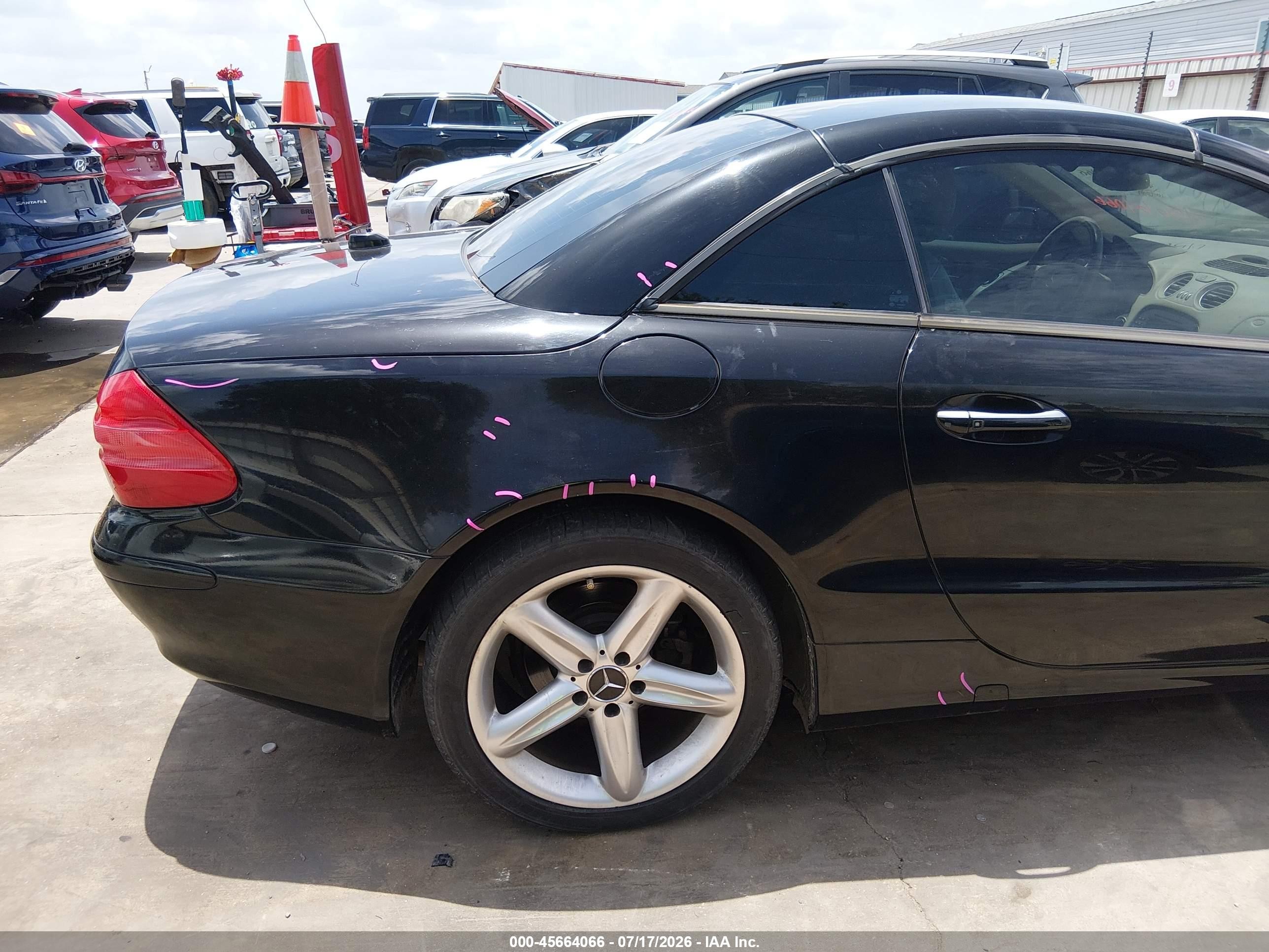 2005 Mercedes-benz Sl 500   Черный vin: WDBSK75F45F102025