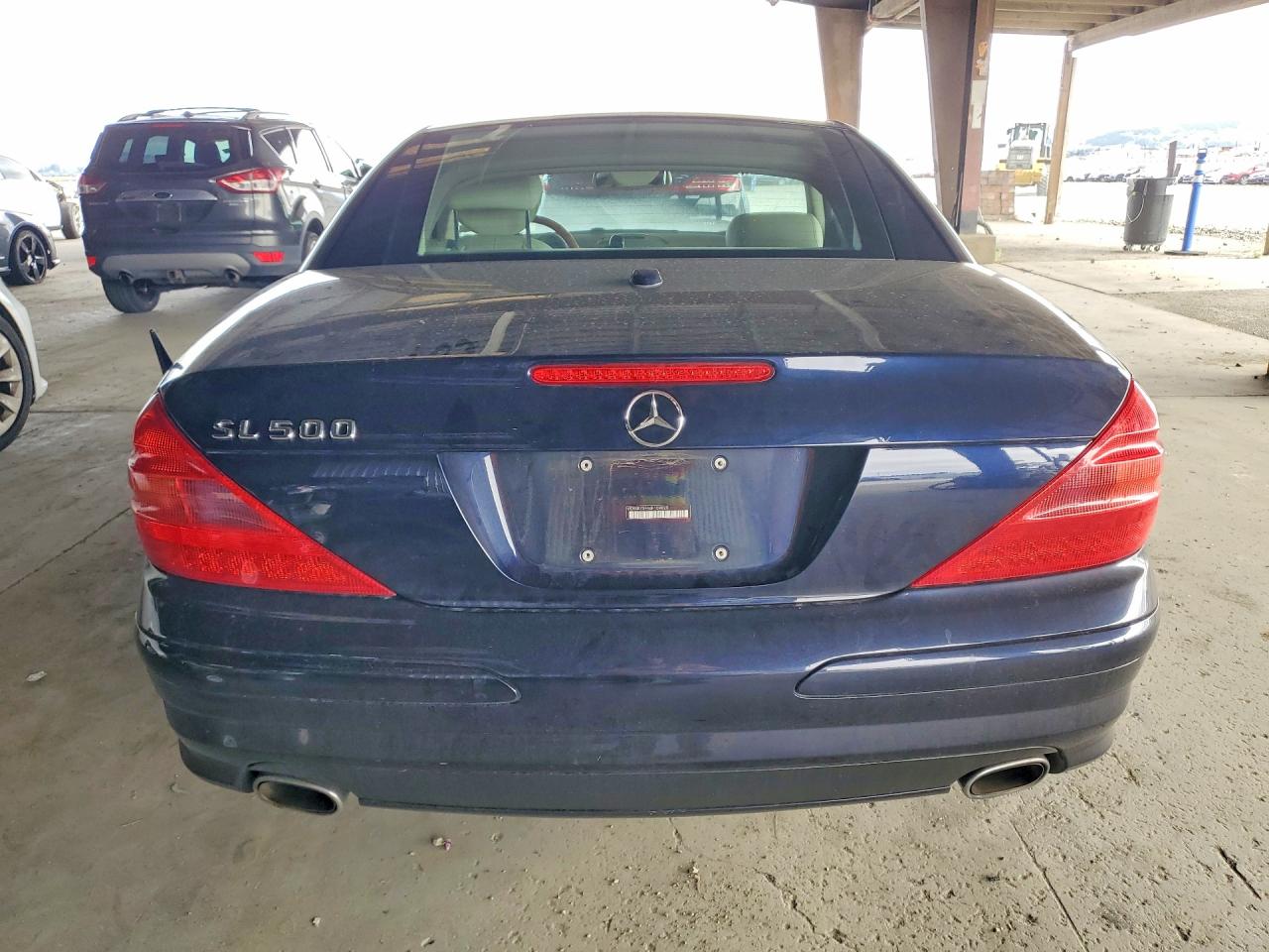 2006 Mercedes-benz Sl 500 Blue vin: WDBSK75F46F109820