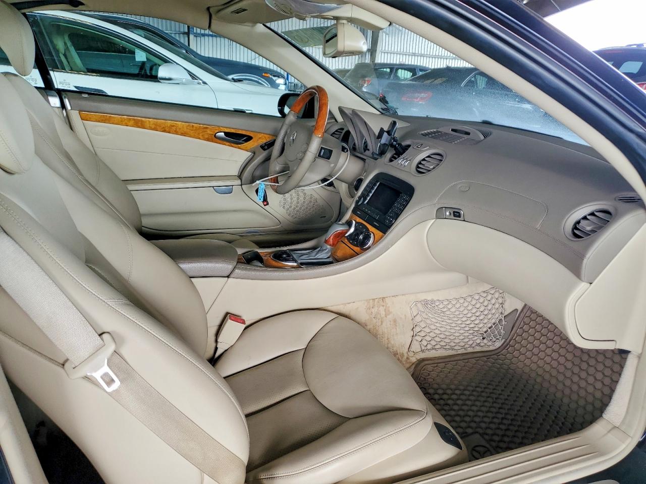 2006 Mercedes-benz Sl 500 Blue vin: WDBSK75F46F109820