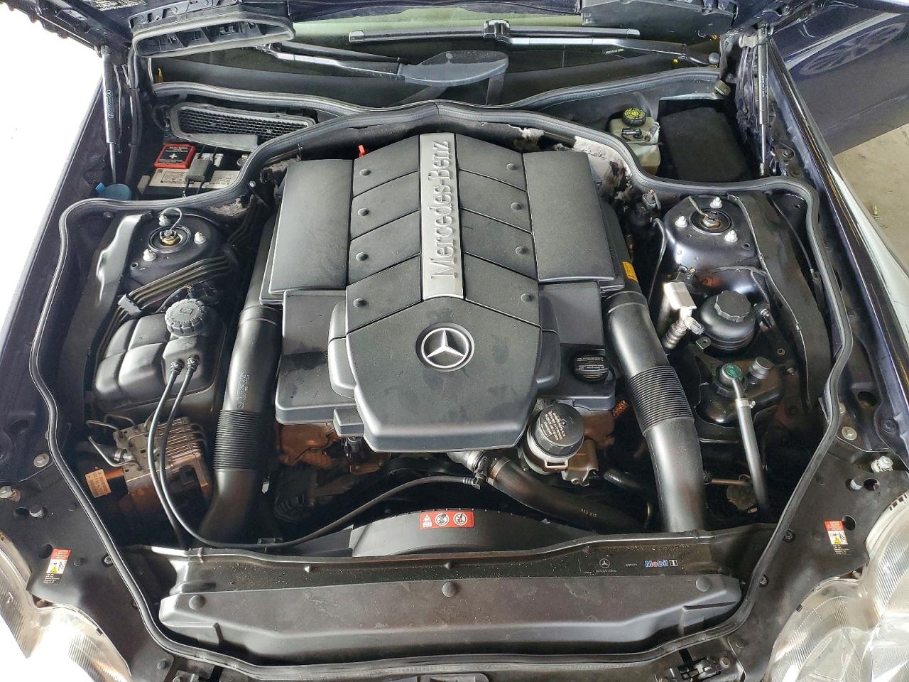 2006 Mercedes-benz Sl 500 Blue vin: WDBSK75F46F109820