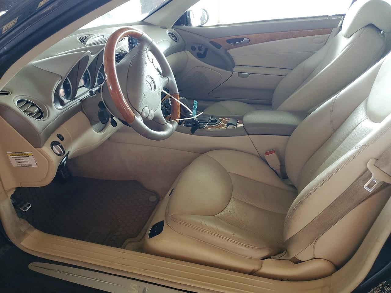2006 Mercedes-benz Sl 500 Blue vin: WDBSK75F46F109820