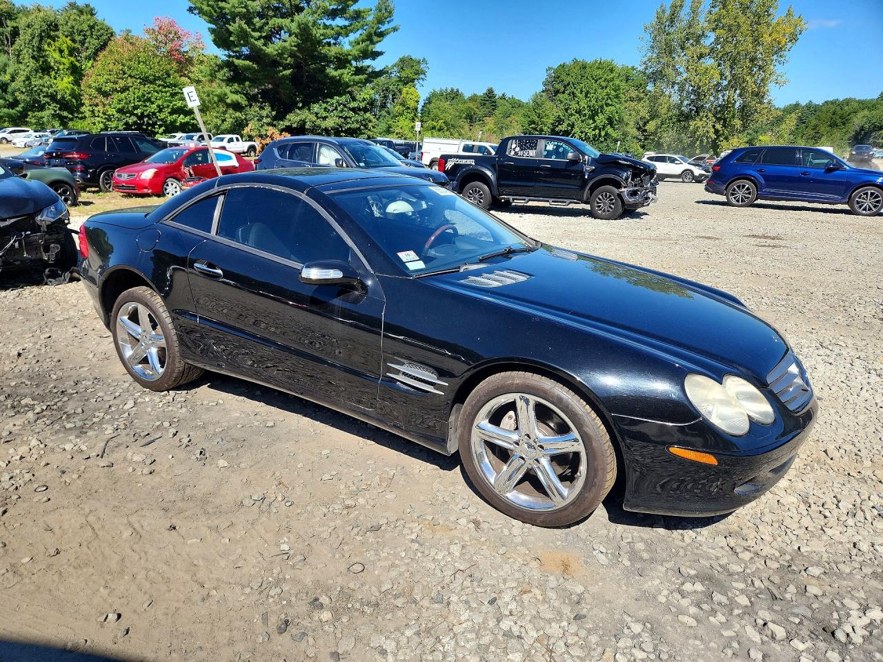 2006 Mercedes-benz Sl 500 Черный vin: WDBSK75F46F116542