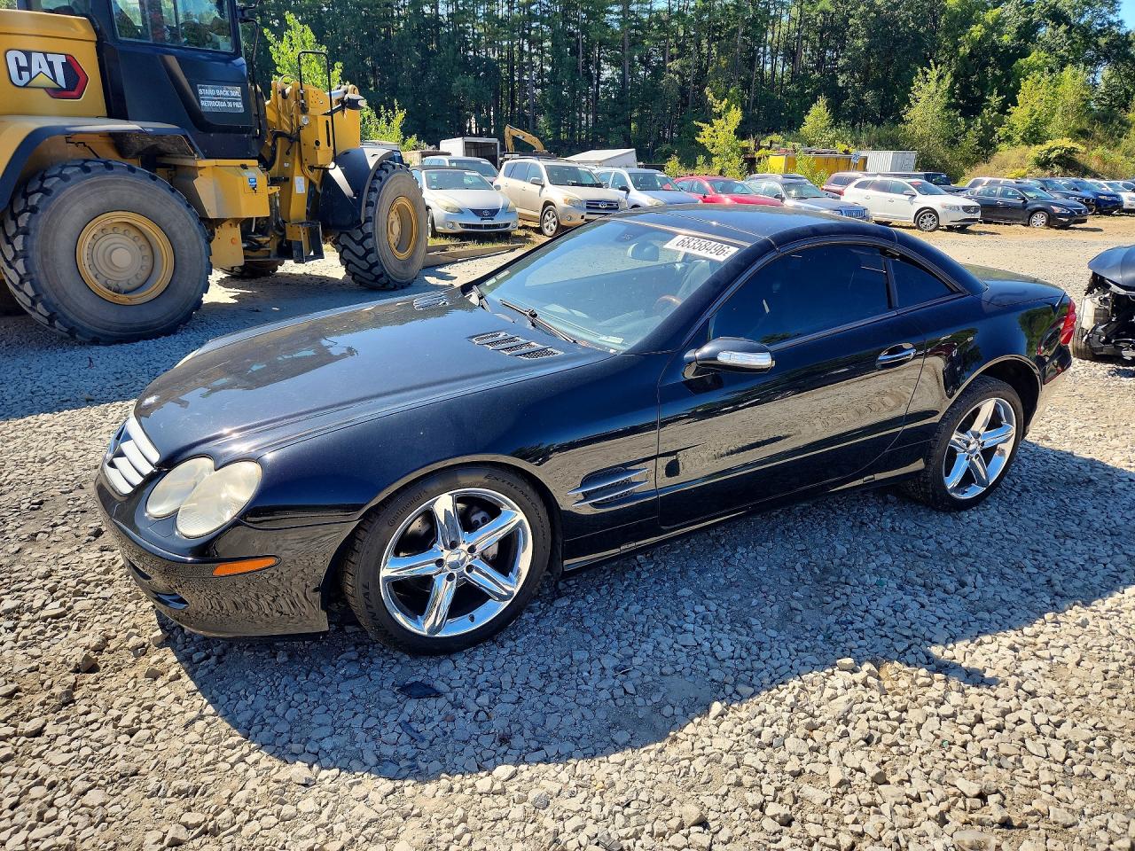 2006 Mercedes-benz Sl 500 Черный vin: WDBSK75F46F116542