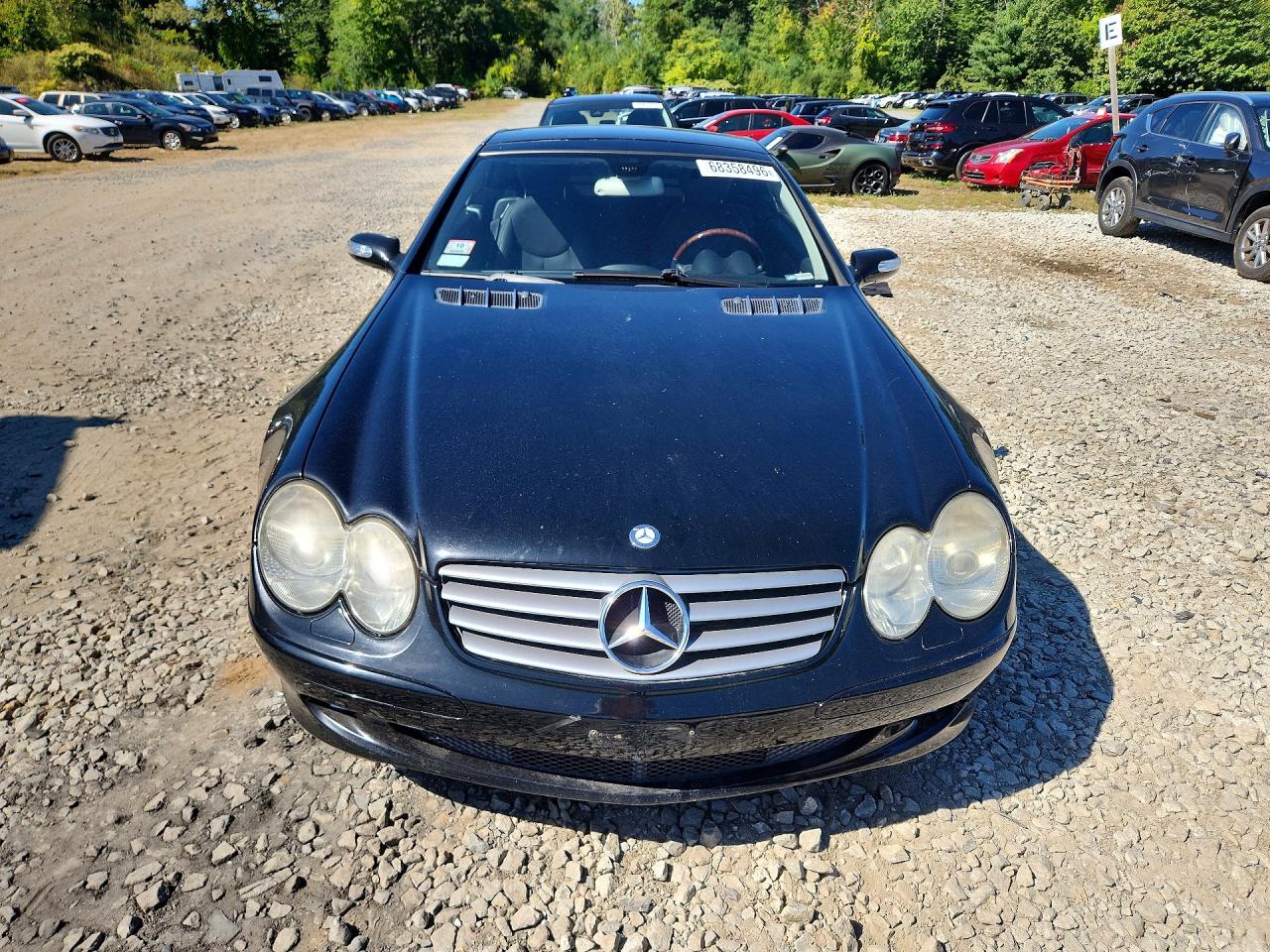 2006 Mercedes-benz Sl 500 Черный vin: WDBSK75F46F116542