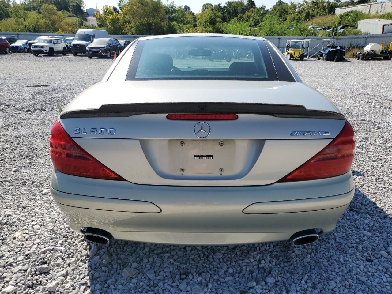 2003 Mercedes-benz Sl 500r Beige vin: WDBSK75F53F009835