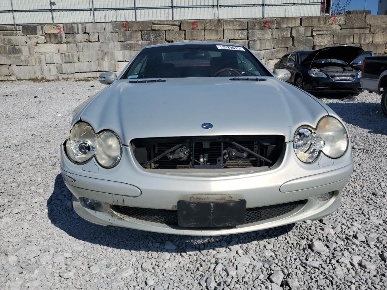 2003 Mercedes-benz Sl 500r Beige vin: WDBSK75F53F009835