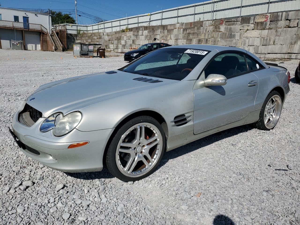 2003 Mercedes-benz Sl 500r Beige vin: WDBSK75F53F009835