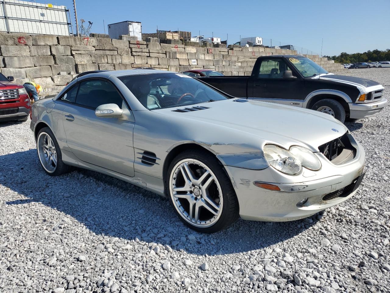 2003 Mercedes-benz Sl 500r Beige vin: WDBSK75F53F009835