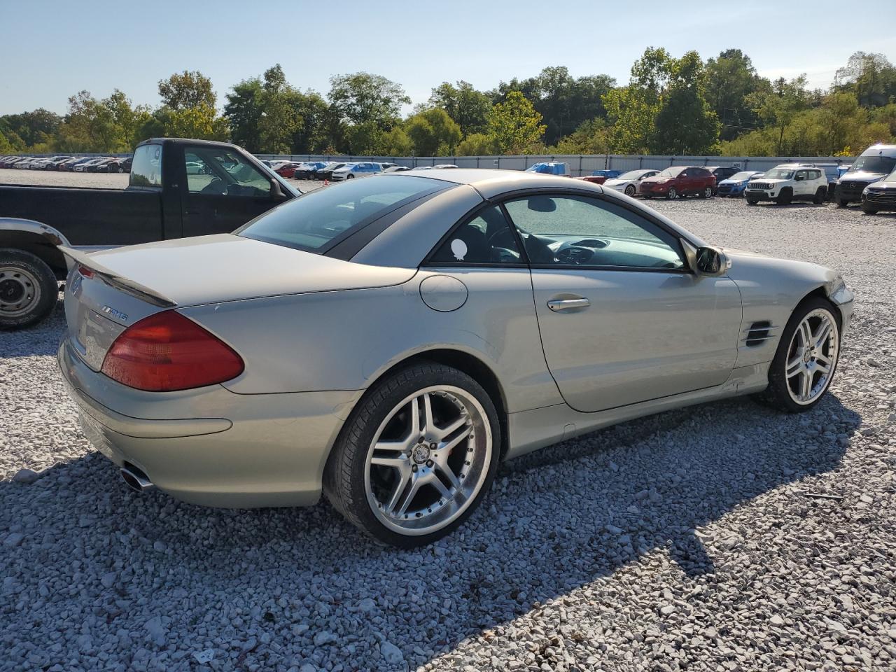 2003 Mercedes-benz Sl 500r Beige vin: WDBSK75F53F009835