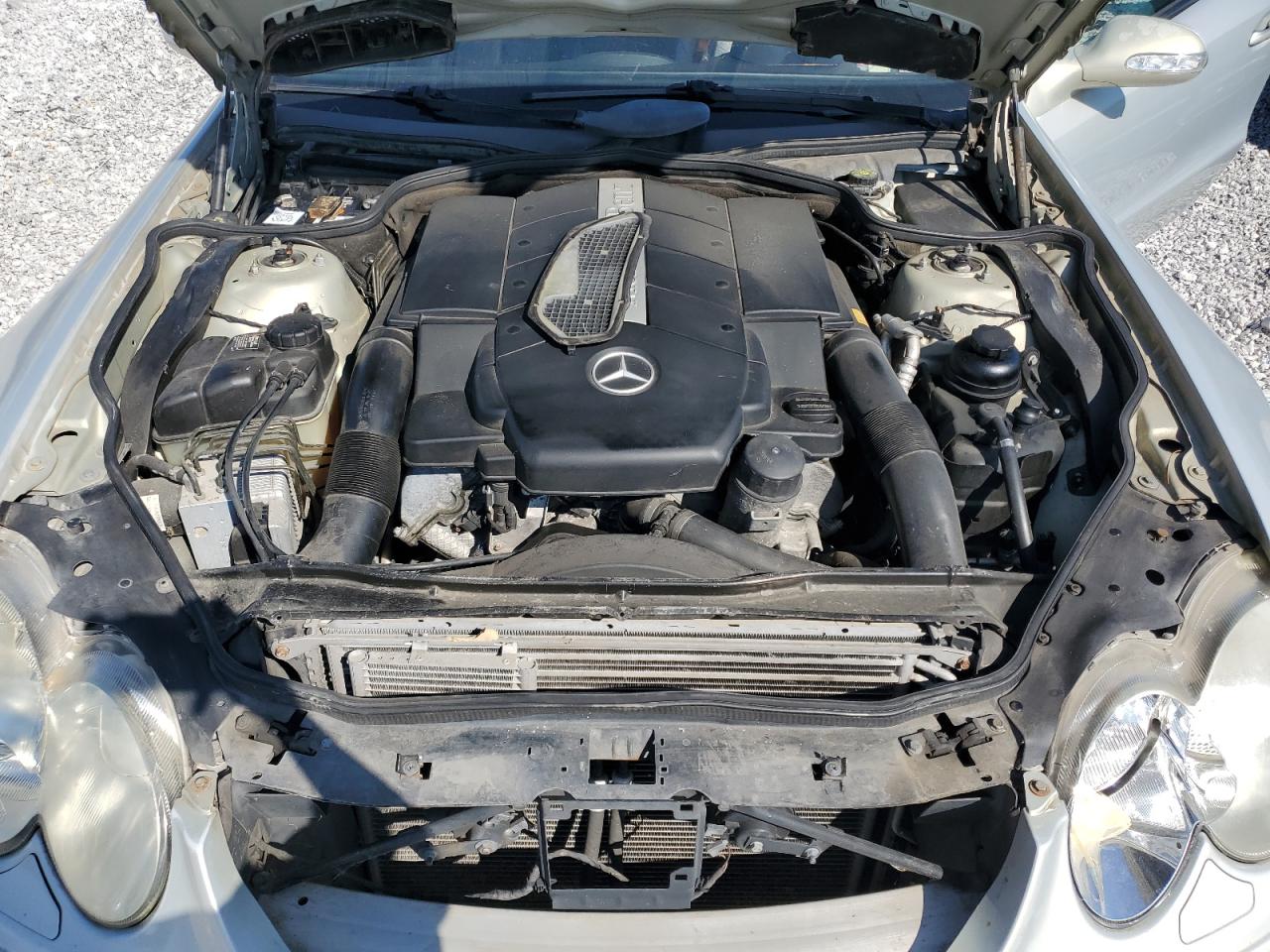 2003 Mercedes-benz Sl 500r Beige vin: WDBSK75F53F009835