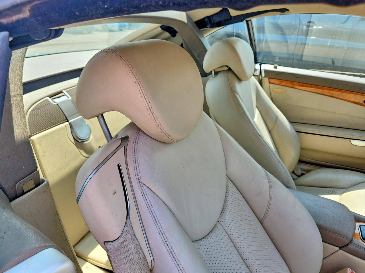 2003 Mercedes-benz Sl 500r Blue vin: WDBSK75F53F035609