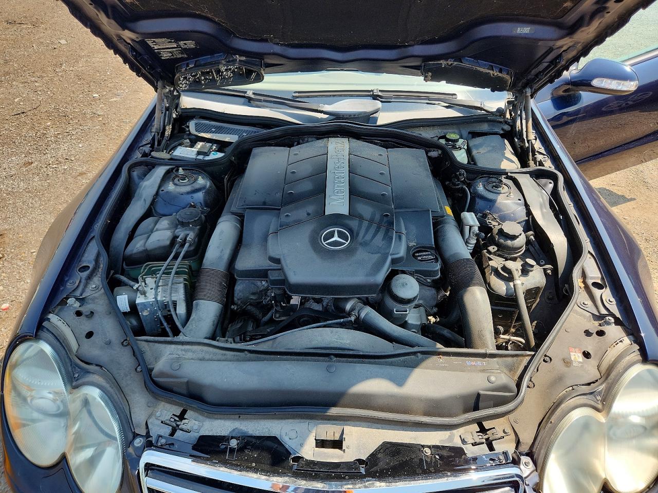 2003 Mercedes-benz Sl 500r Blue vin: WDBSK75F53F035609