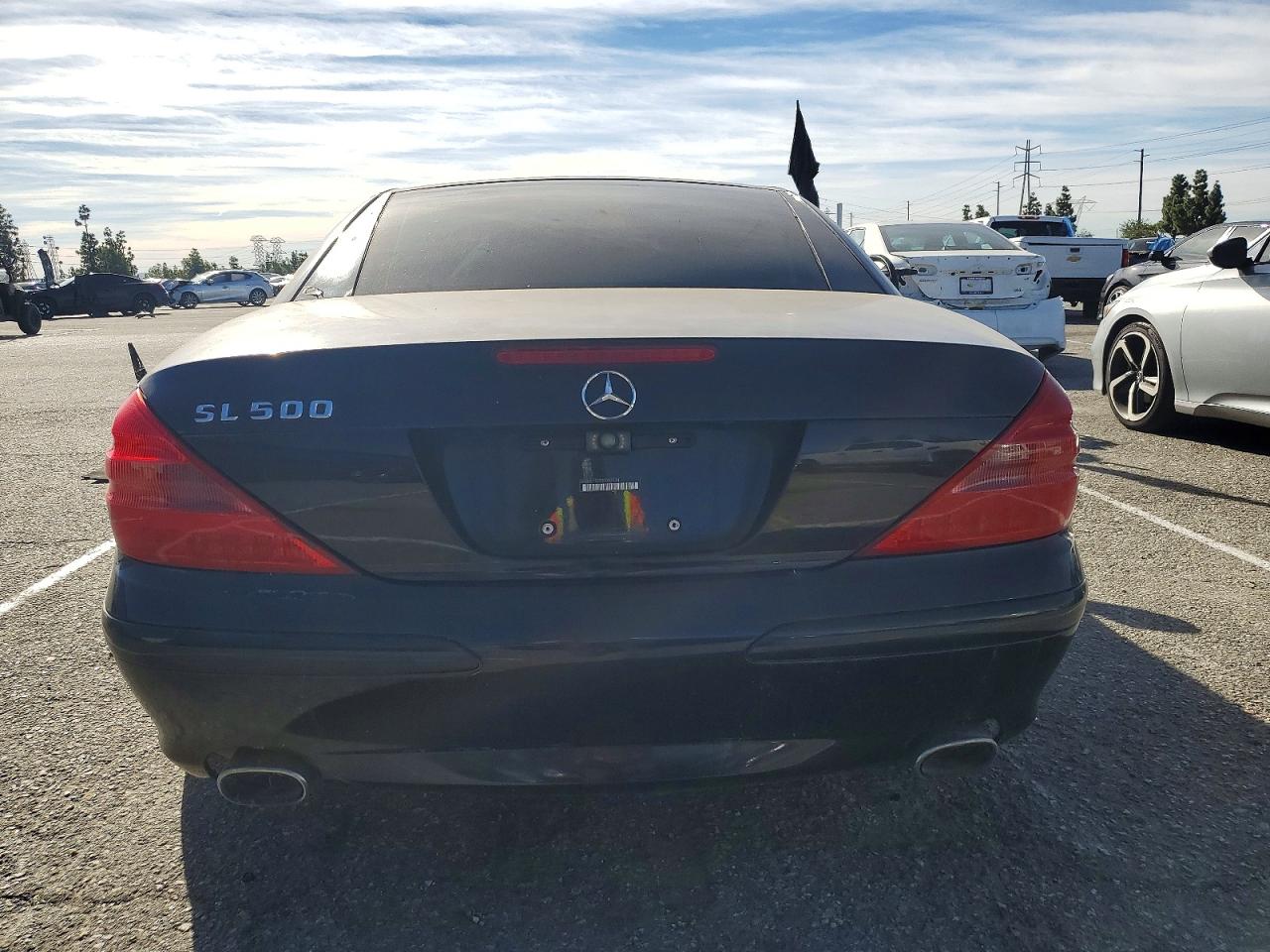 2003 Mercedes-benz Sl 500r Black vin: WDBSK75F53F037134