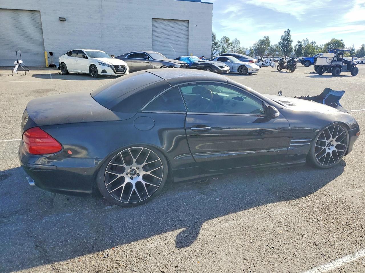 2003 Mercedes-benz Sl 500r Black vin: WDBSK75F53F037134