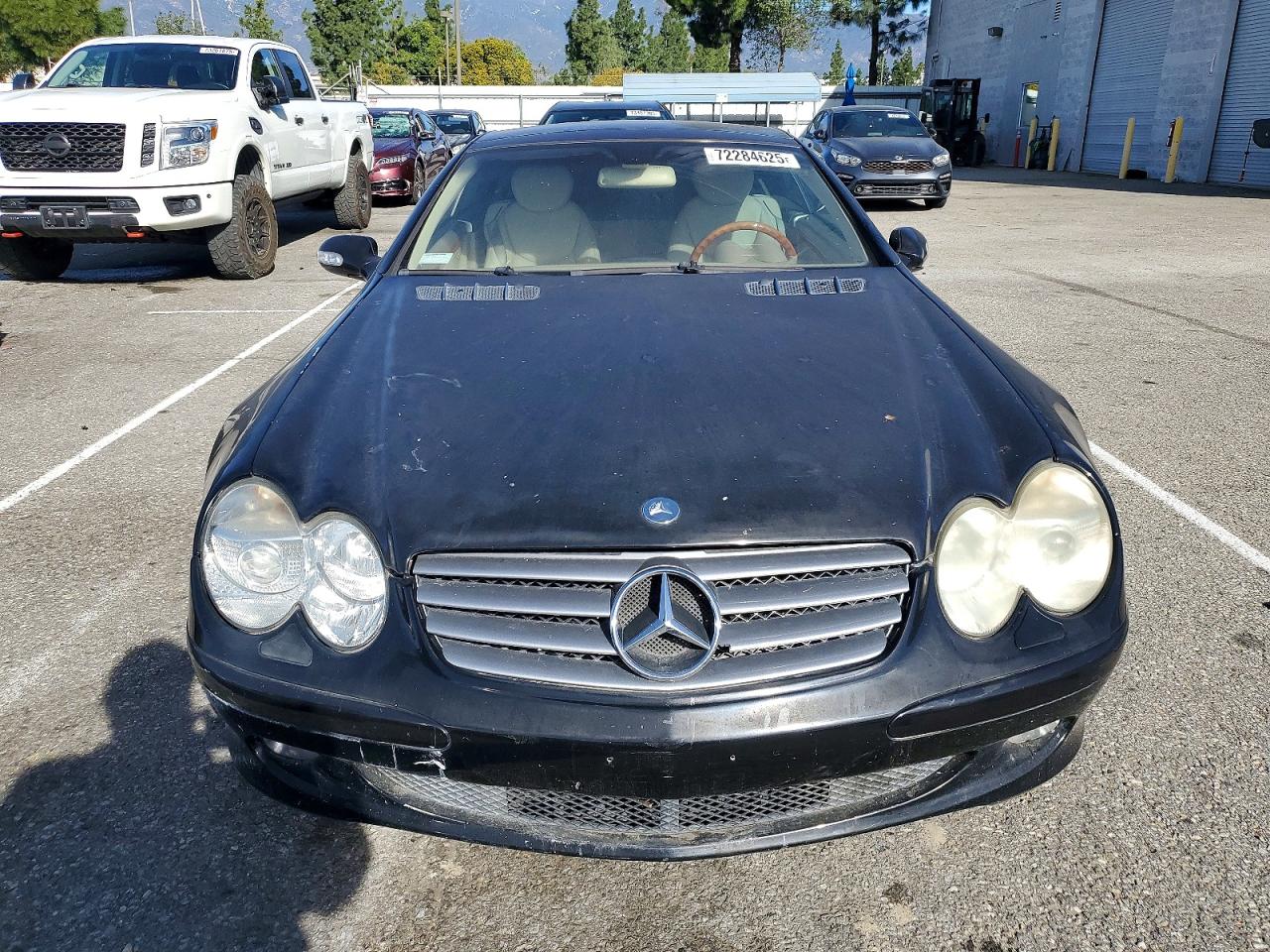 2003 Mercedes-benz Sl 500r Black vin: WDBSK75F53F037134