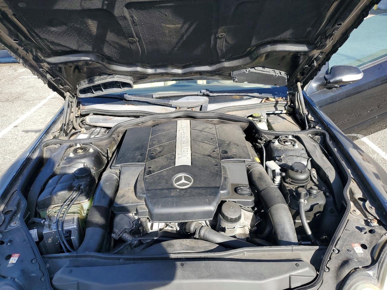 2003 Mercedes-benz Sl 500r Black vin: WDBSK75F53F037134