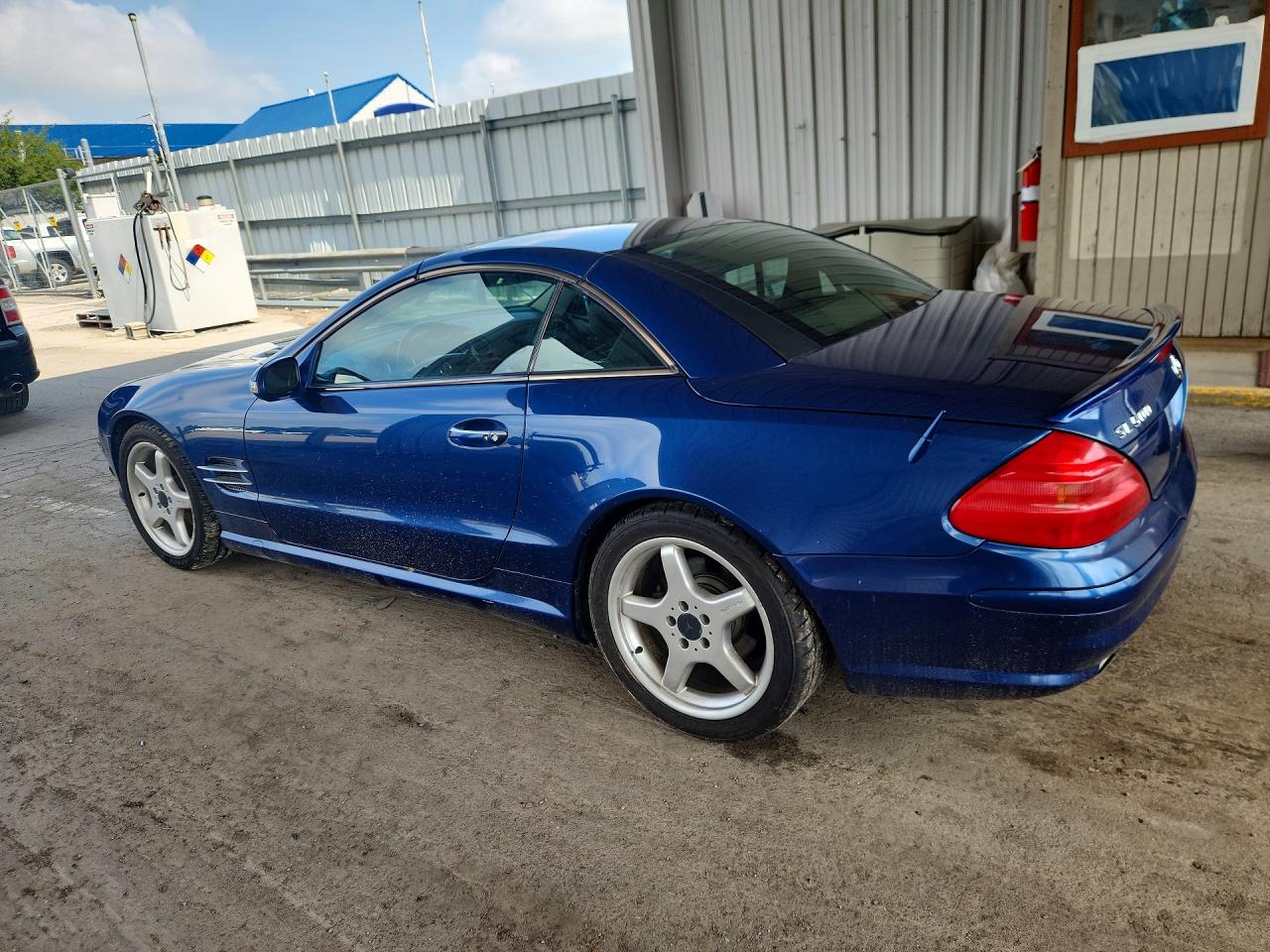 2003 Mercedes-benz Sl 500r Blue vin: WDBSK75F53F039000
