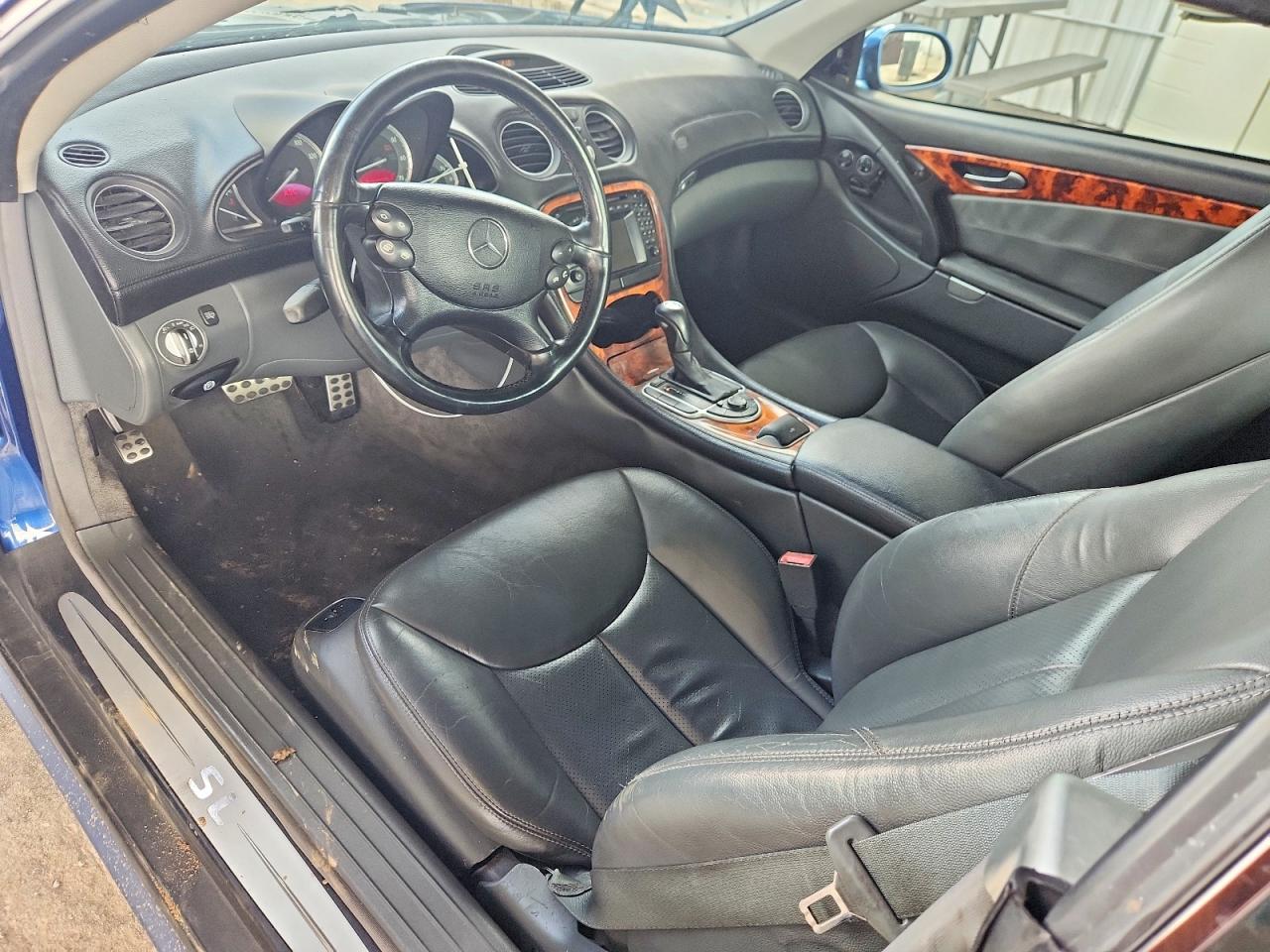 2003 Mercedes-benz Sl 500r Blue vin: WDBSK75F53F039000