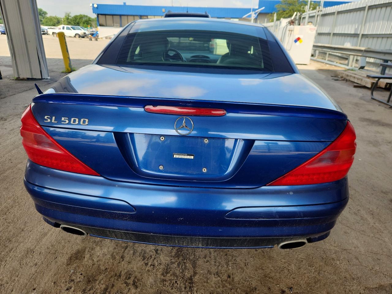 2003 Mercedes-benz Sl 500r Blue vin: WDBSK75F53F039000