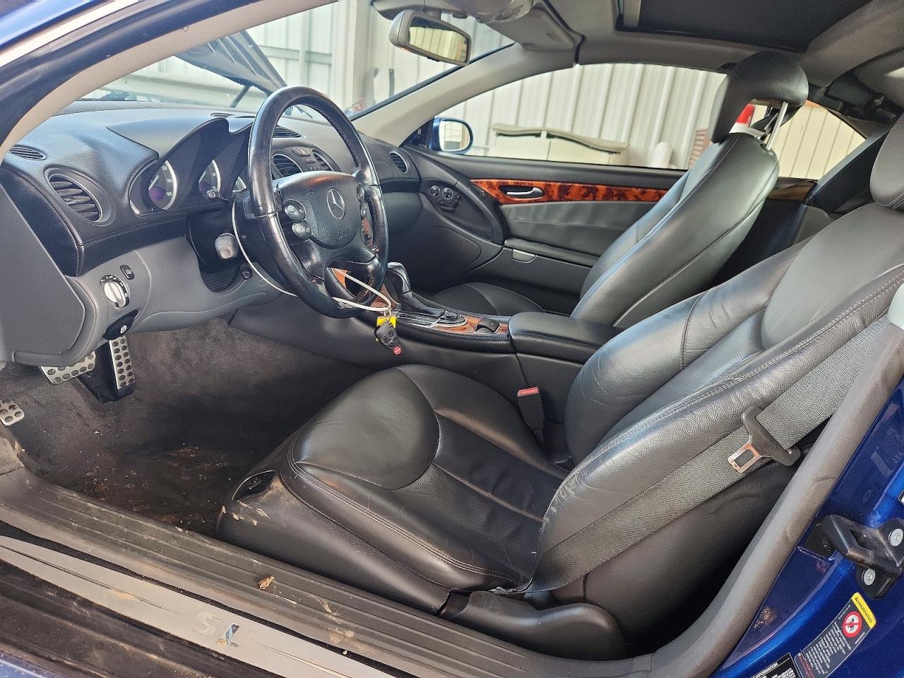 2003 Mercedes-benz Sl 500r Blue vin: WDBSK75F53F039000