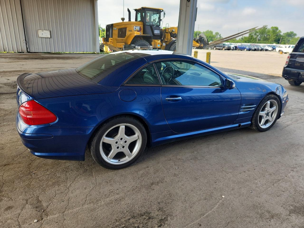 2003 Mercedes-benz Sl 500r Blue vin: WDBSK75F53F039000