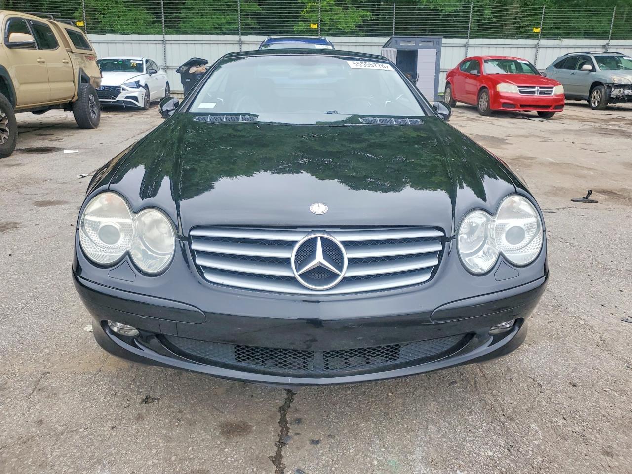 2003 Mercedes-benz Sl 500r Black vin: WDBSK75F53F049543