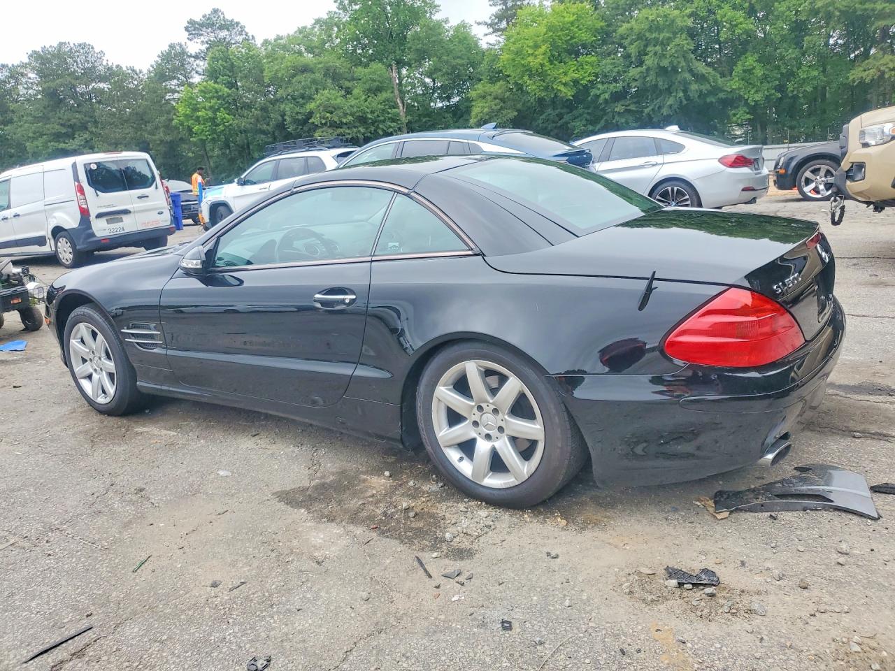 2003 Mercedes-benz Sl 500r Black vin: WDBSK75F53F049543