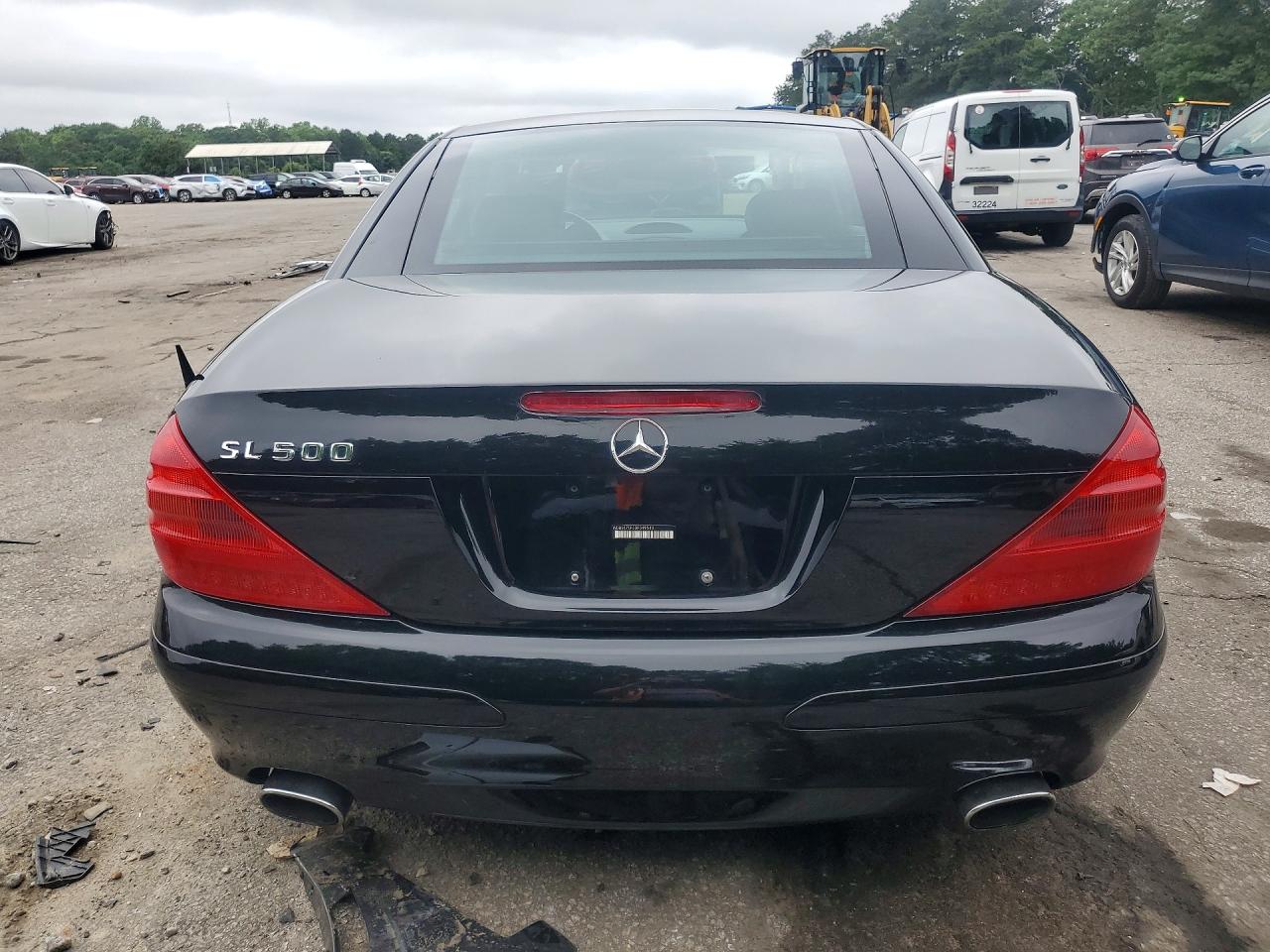 2003 Mercedes-benz Sl 500r Black vin: WDBSK75F53F049543
