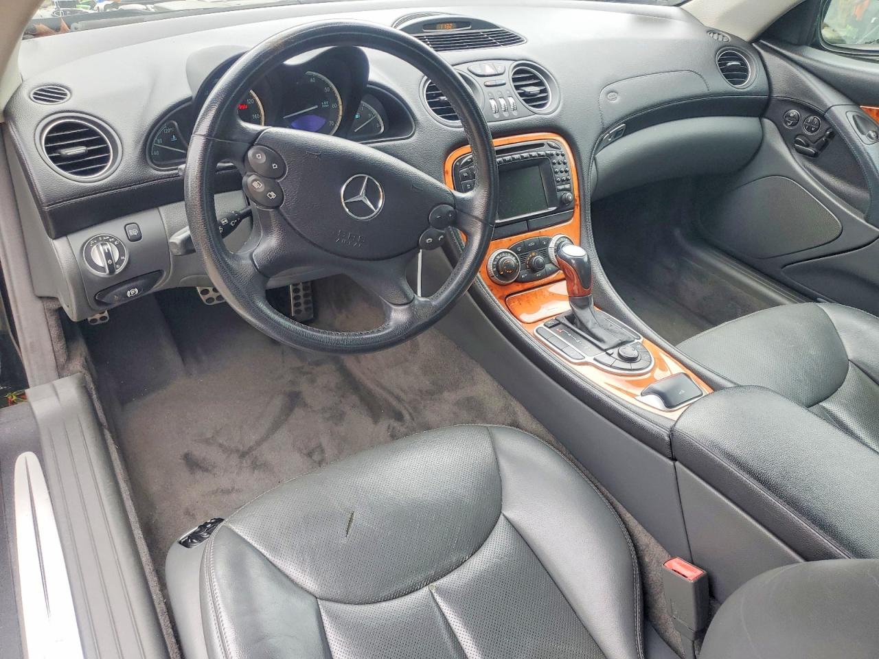 2003 Mercedes-benz Sl 500r Black vin: WDBSK75F53F049543