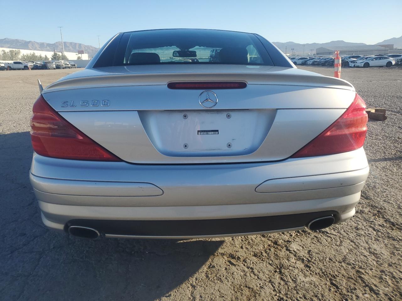 2003 Mercedes-benz Sl 500r Silver vin: WDBSK75F53F054466