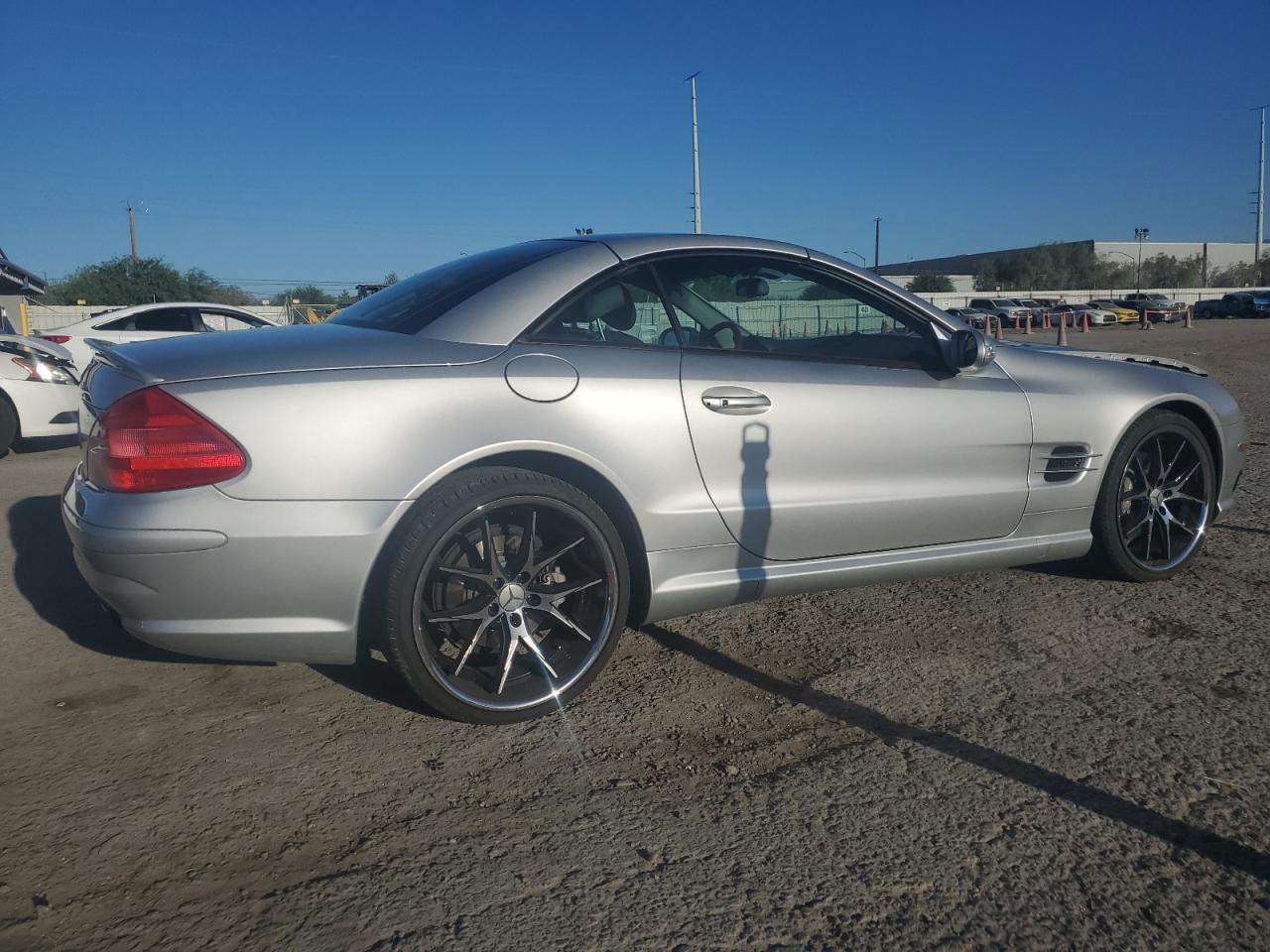 2003 Mercedes-benz Sl 500r Silver vin: WDBSK75F53F054466