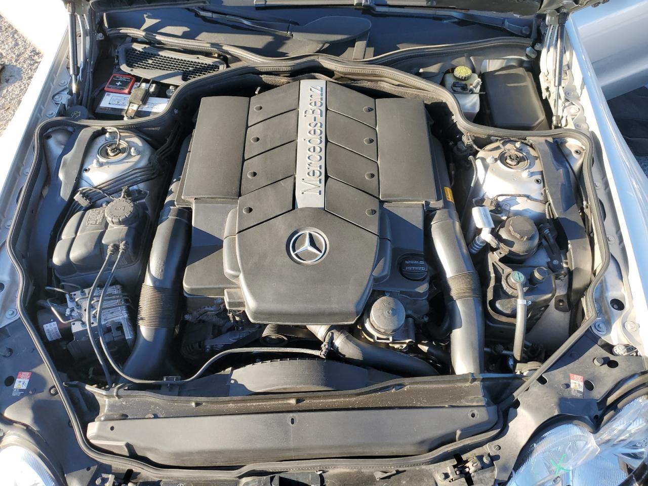 2003 Mercedes-benz Sl 500r Silver vin: WDBSK75F53F054466