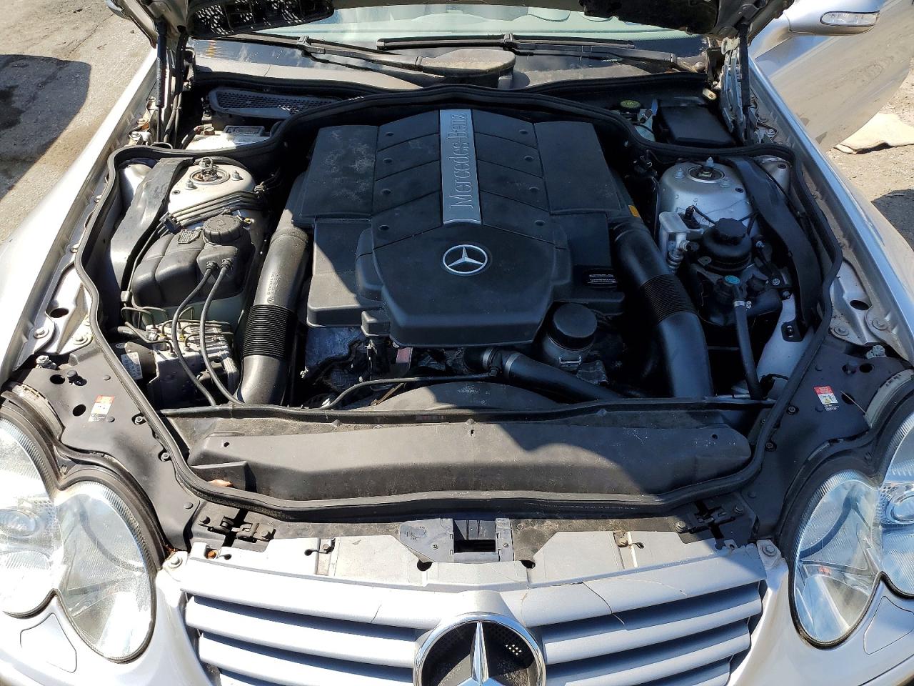 2003 Mercedes-benz Sl 500r Silver vin: WDBSK75F53F055665