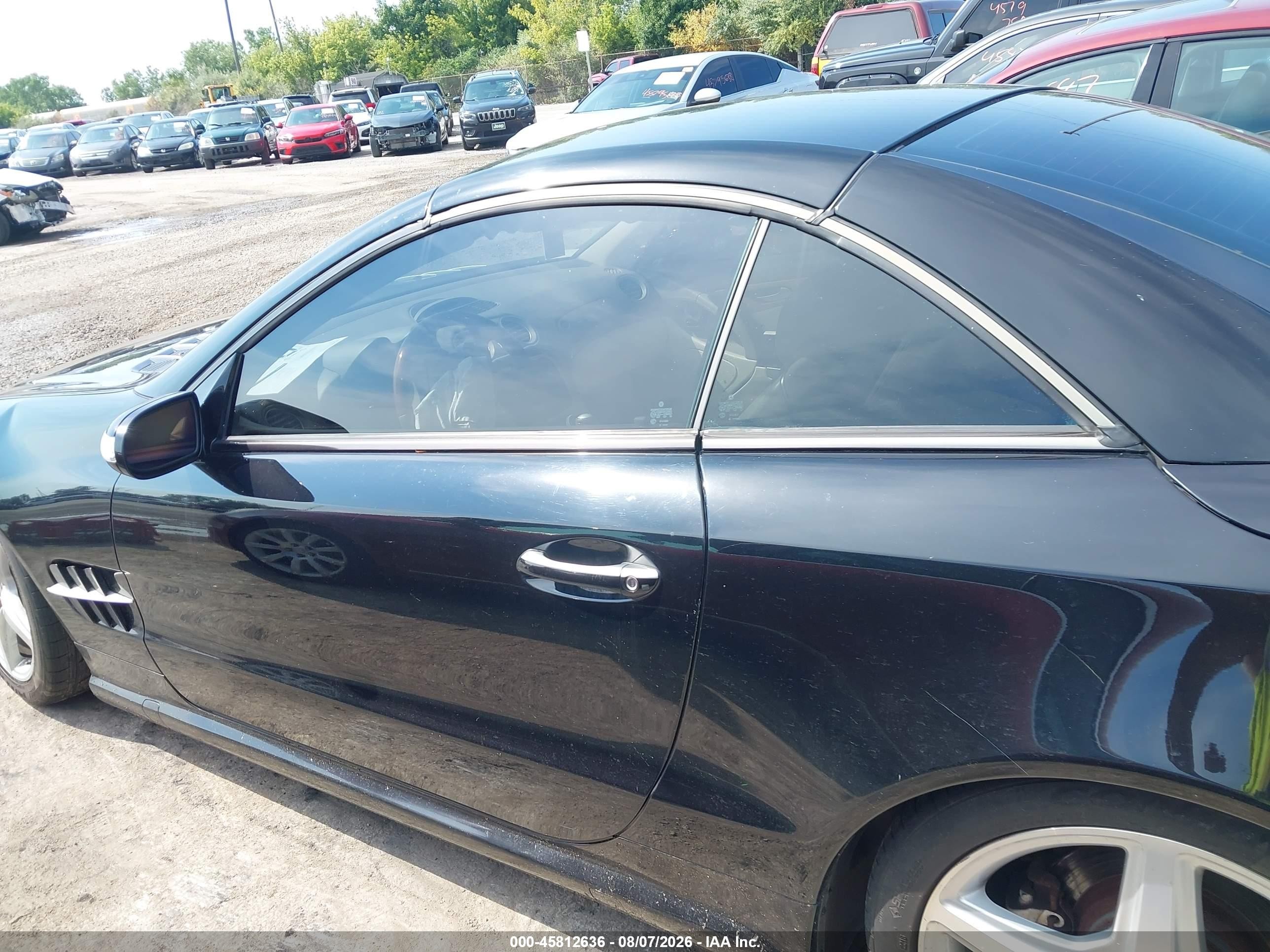 2004 Mercedes-benz Sl 500   Black vin: WDBSK75F54F066151