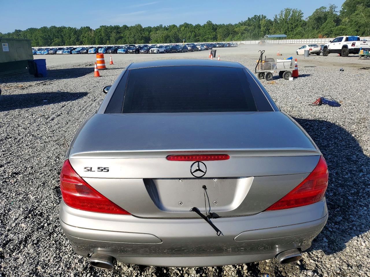 2005 Mercedes-benz Sl 500 Серебряный vin: WDBSK75F55F103040