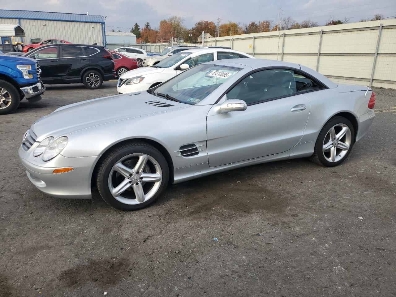 2006 Mercedes-benz Sl 500 Серебряный vin: WDBSK75F56F110202