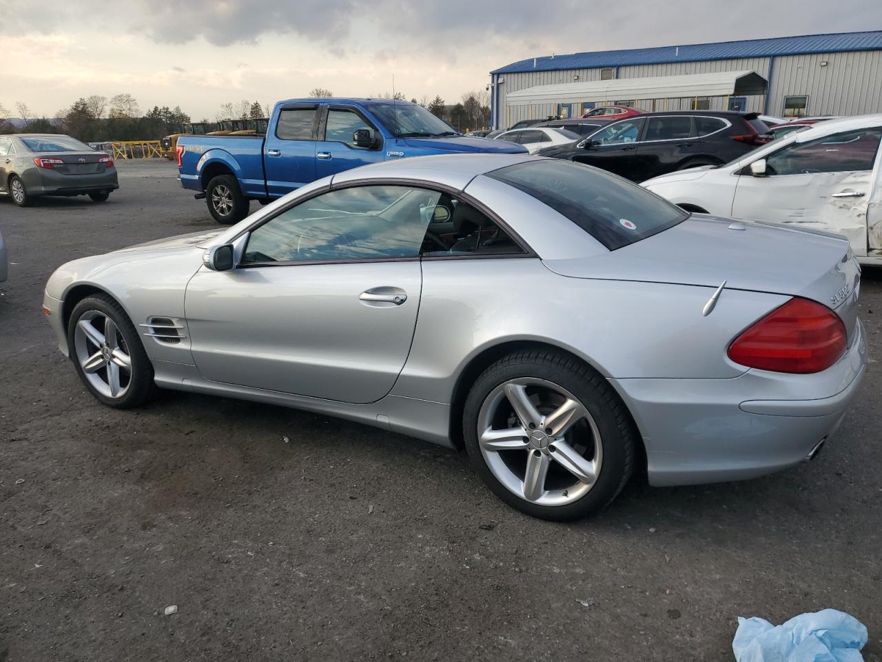 2006 Mercedes-benz Sl 500 Серебряный vin: WDBSK75F56F110202