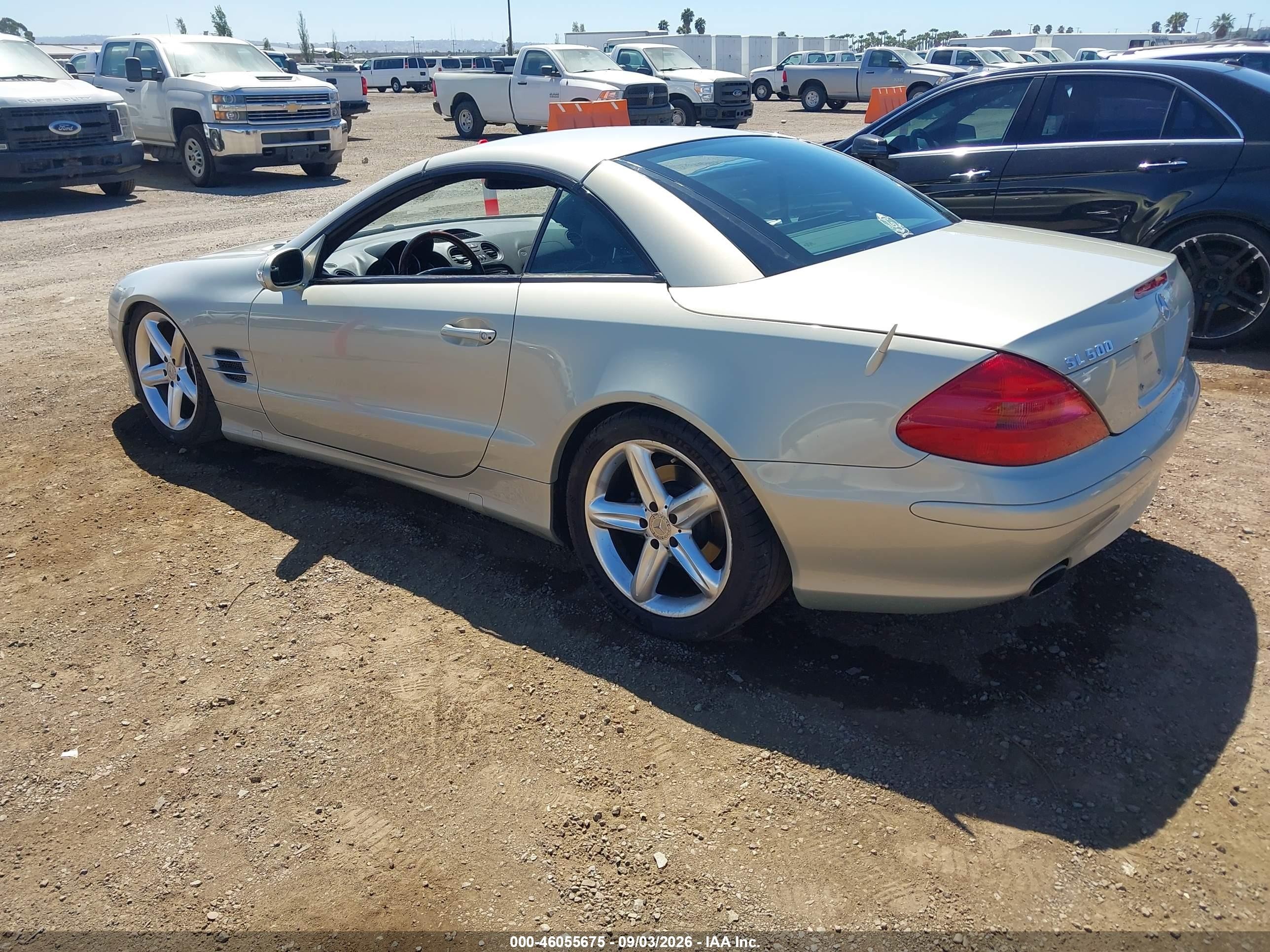 2003 Mercedes-benz Sl 500   Tan vin: WDBSK75F63F008502