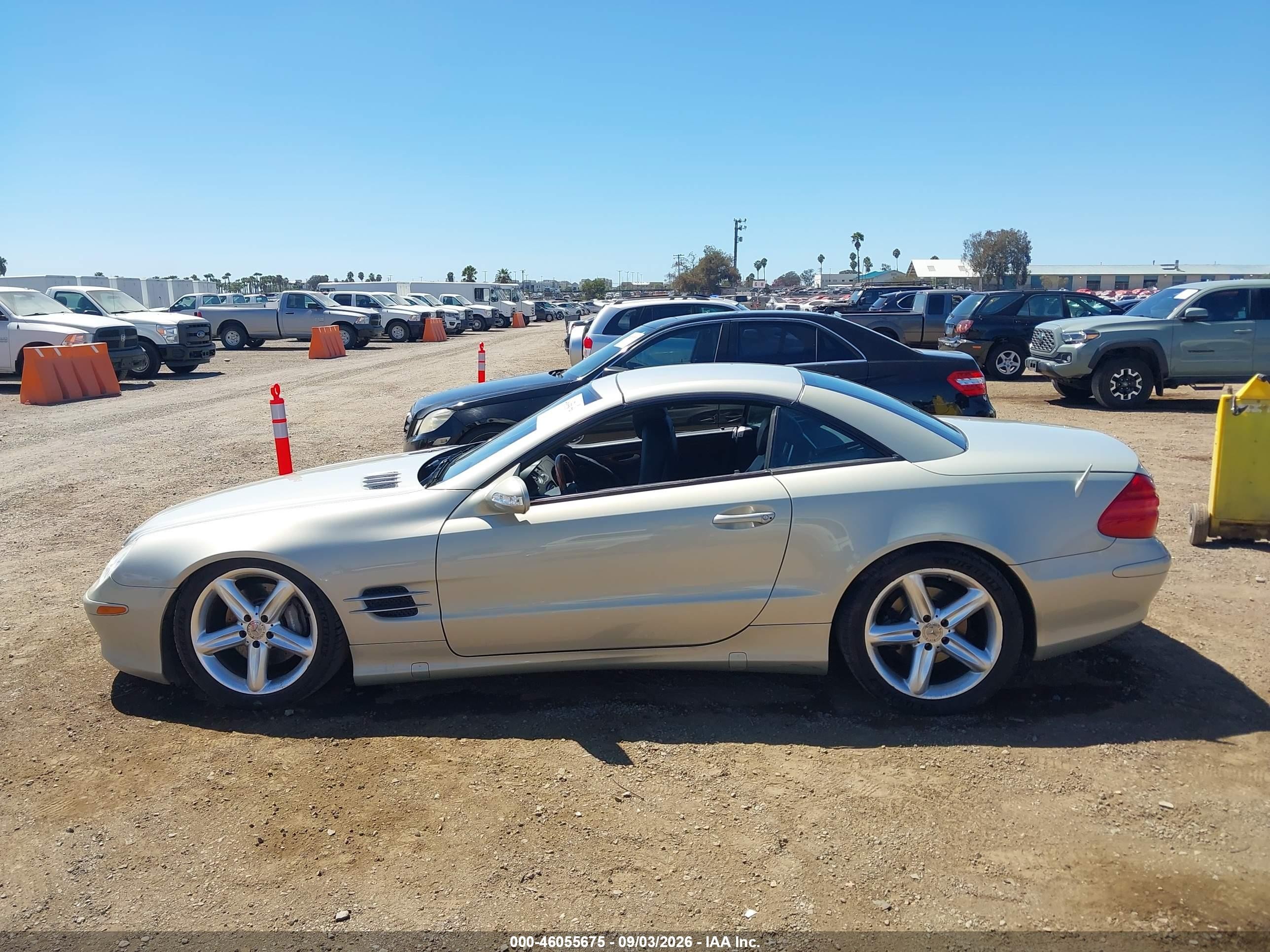 2003 Mercedes-benz Sl 500   Tan vin: WDBSK75F63F008502