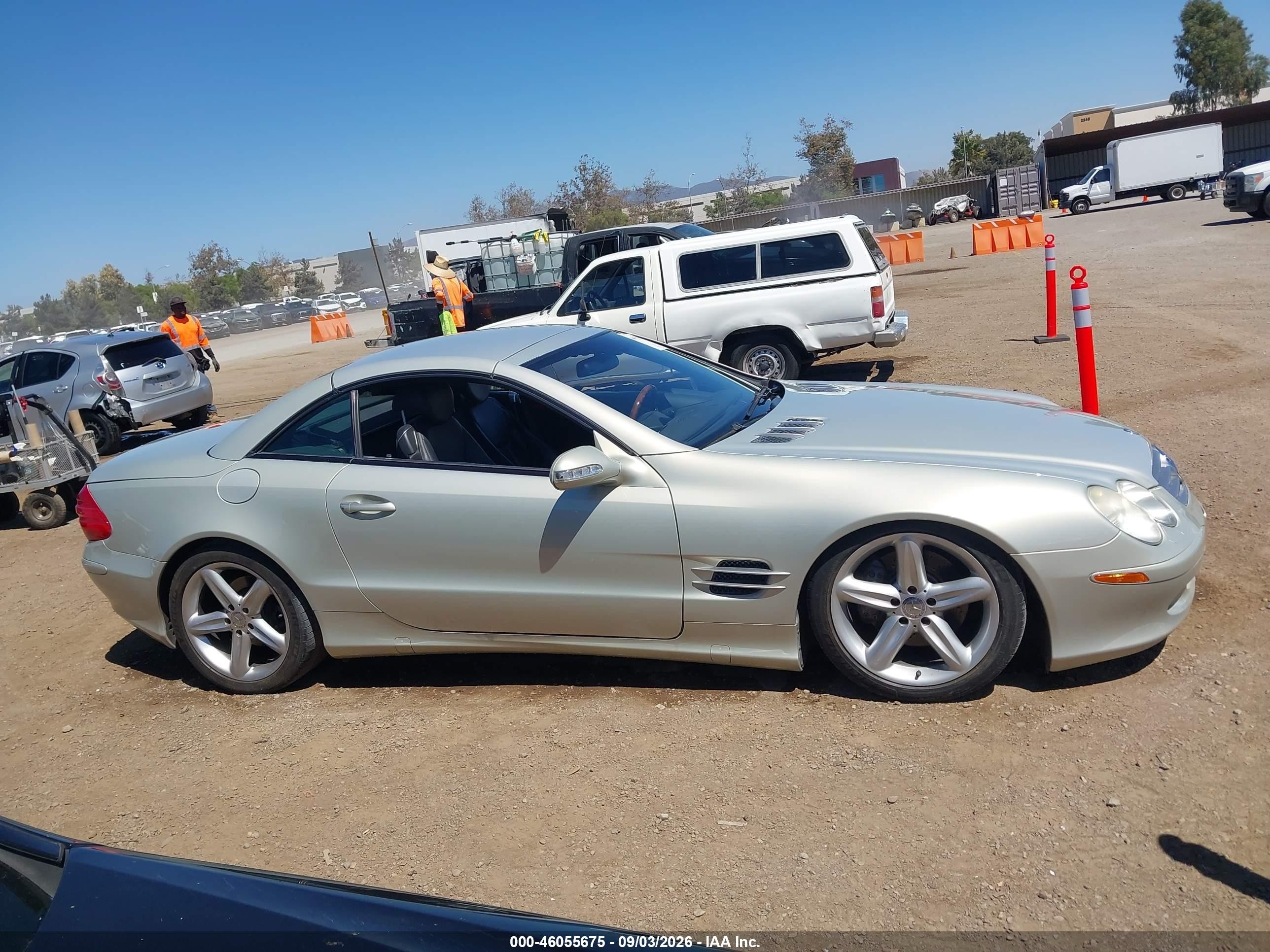 2003 Mercedes-benz Sl 500   Tan vin: WDBSK75F63F008502