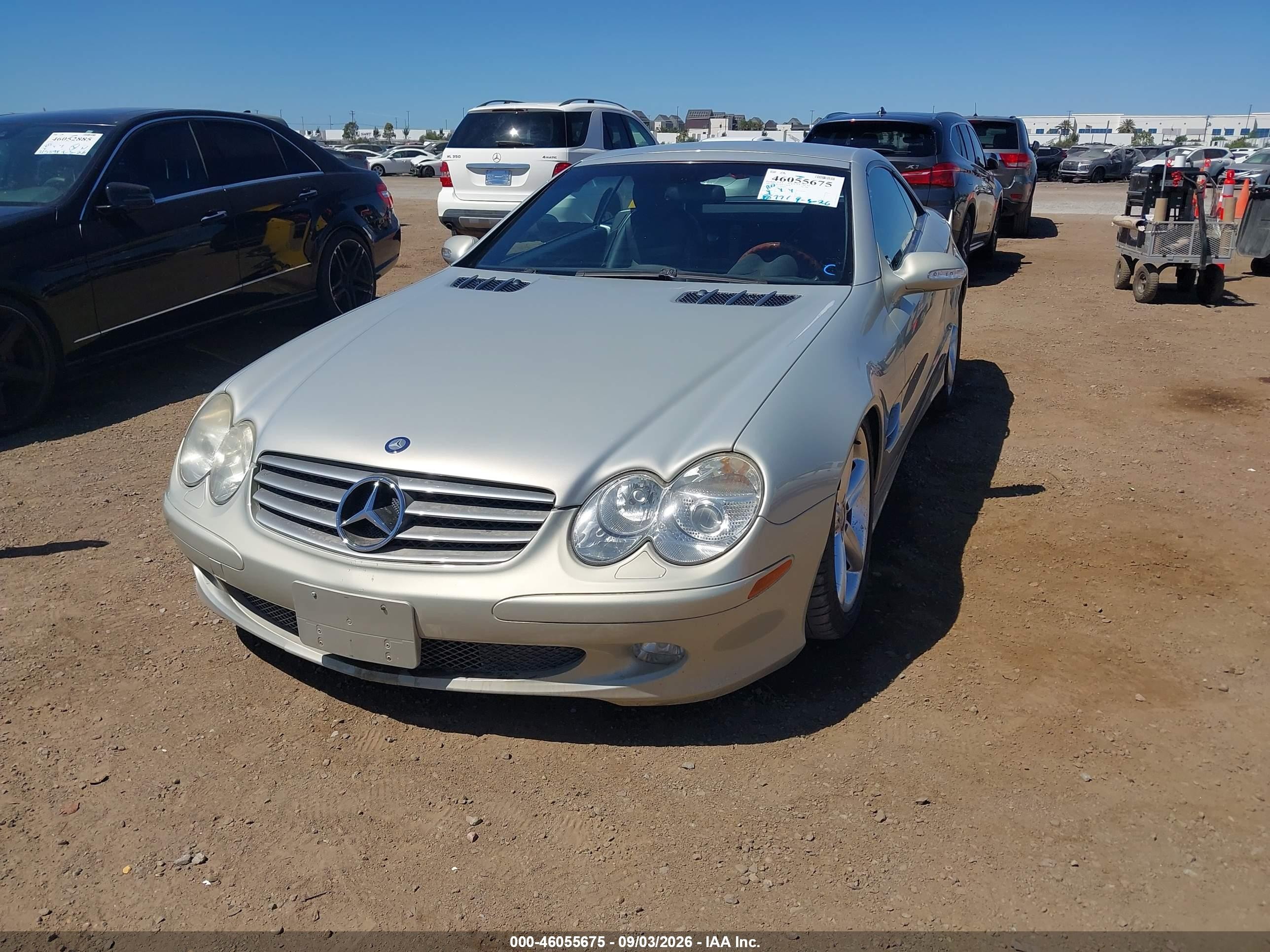 2003 Mercedes-benz Sl 500   Tan vin: WDBSK75F63F008502