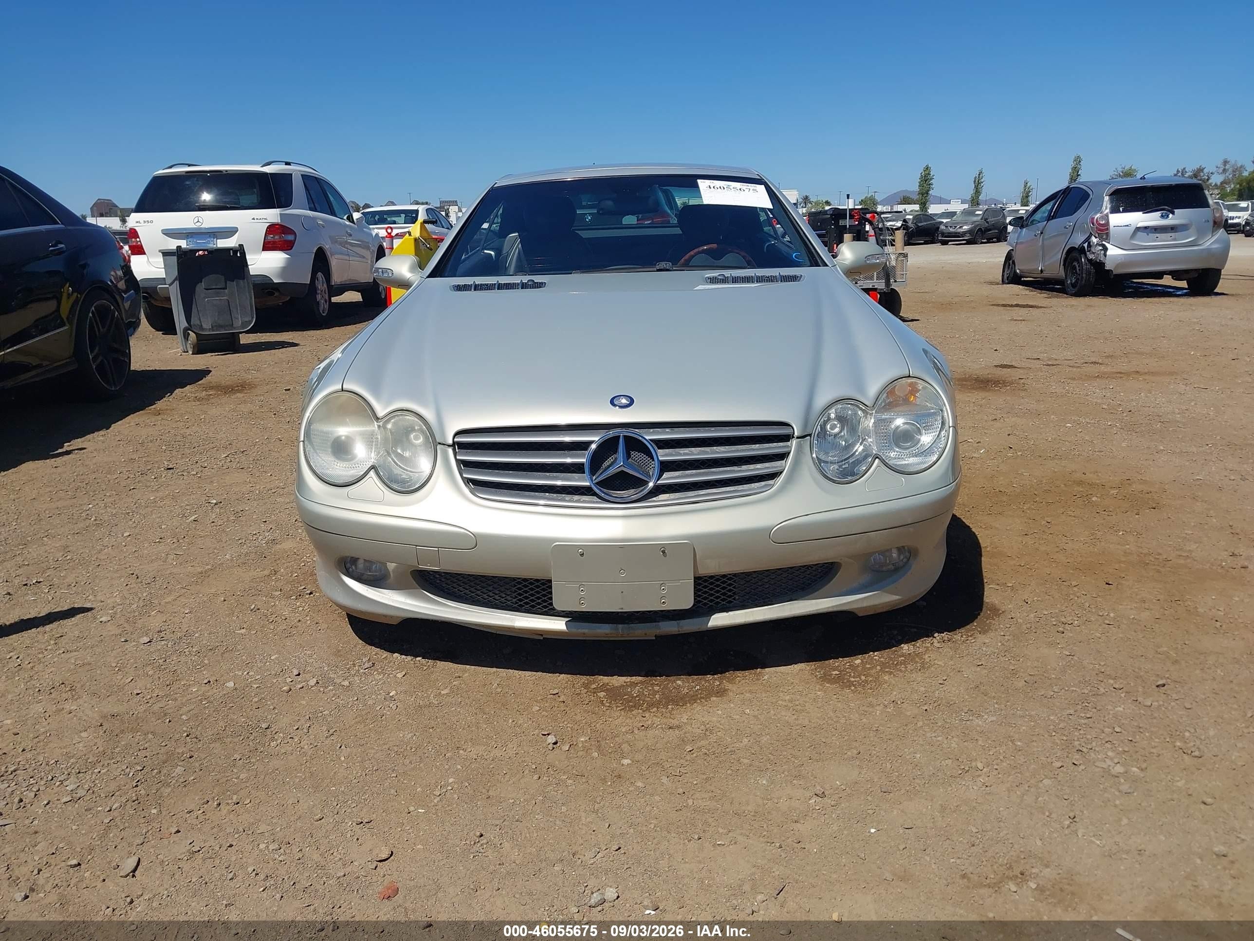 2003 Mercedes-benz Sl 500   Tan vin: WDBSK75F63F008502