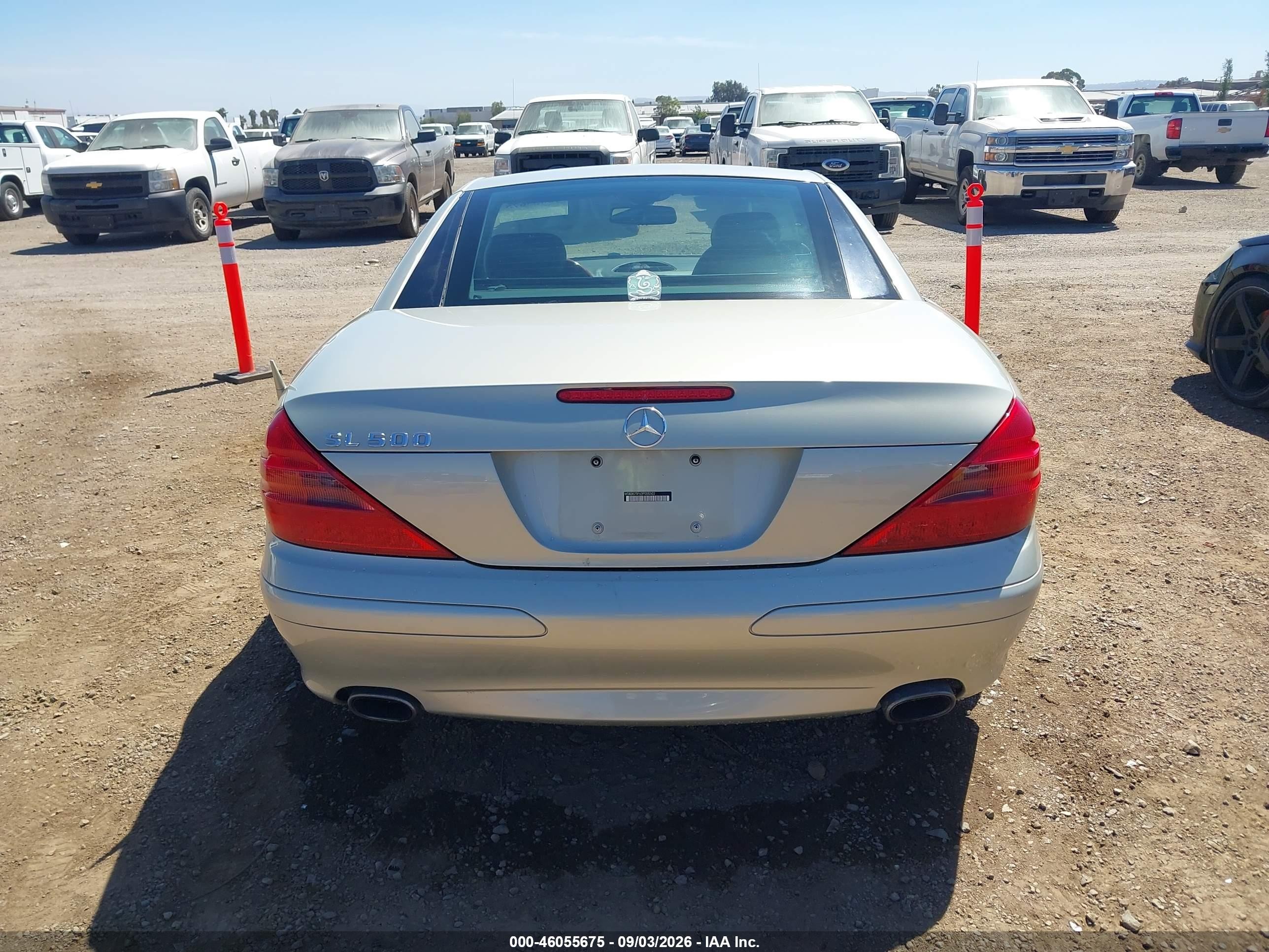 2003 Mercedes-benz Sl 500   Tan vin: WDBSK75F63F008502