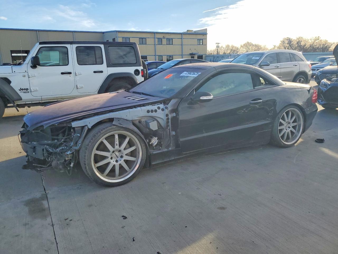 2003 Mercedes-benz Sl 500r Black vin: WDBSK75F63F013666
