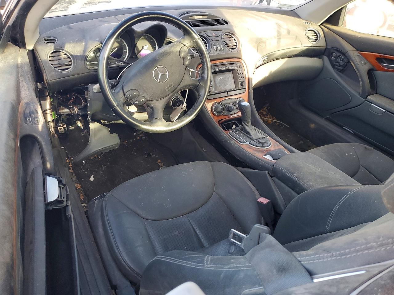 2003 Mercedes-benz Sl 500r Black vin: WDBSK75F63F013666
